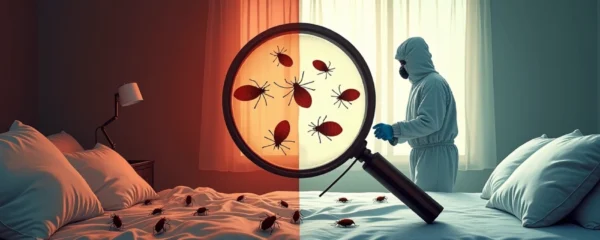 élimination des punaises de lit à un professionnel